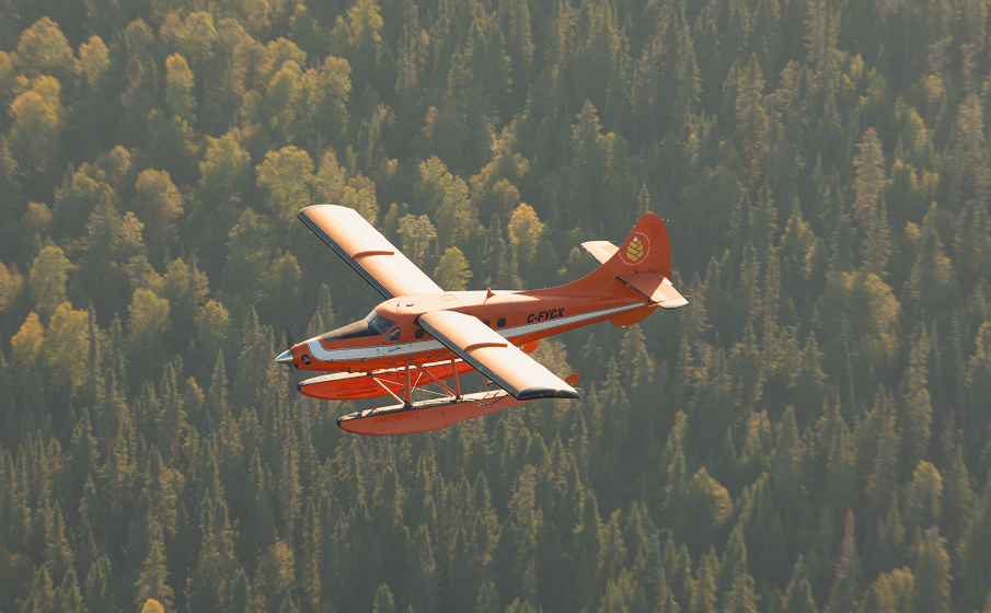 FLY IN ACCESS TO A PRIVATE WILDERNESS SETTING