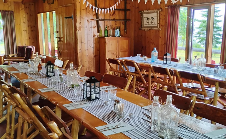 COMFORTABLE AND FULLY EQUIPPED LODGES