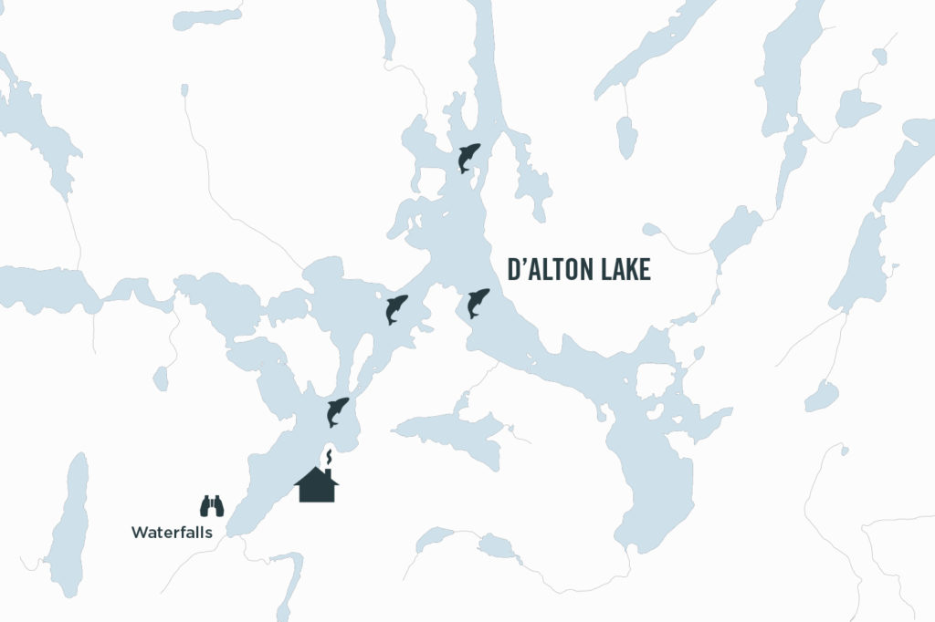 D’Alton Lake Outpost map