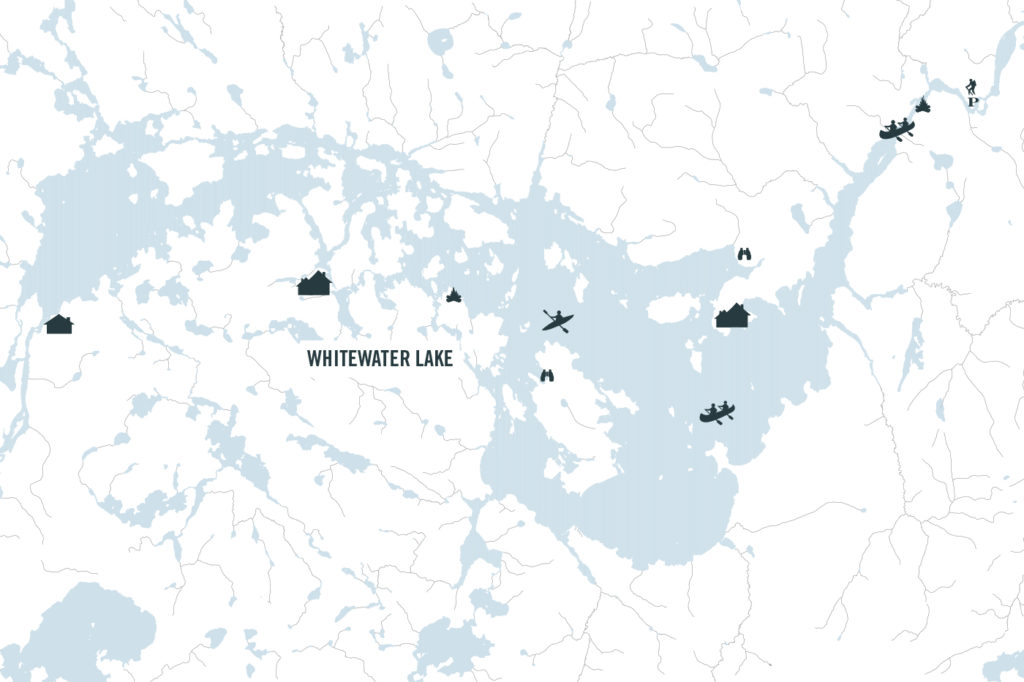 Whitewater Lodge map