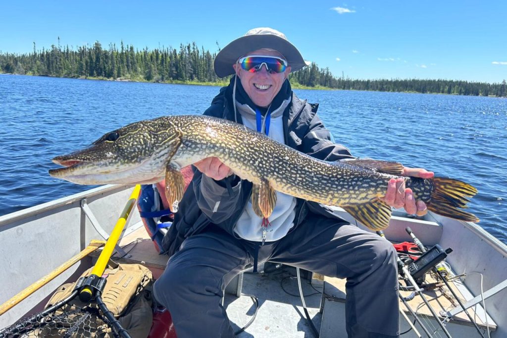 Striker's Point Lodge 06/09/2024 32" walleye 39" Pike
